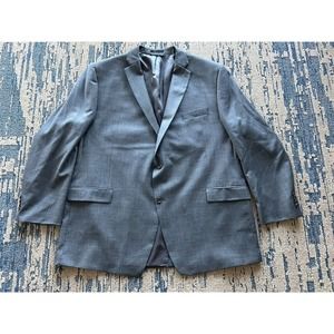 Lauren RALPH LAUREN 54L Sport Coat Suit Jacket 100% Wool Two Button A24